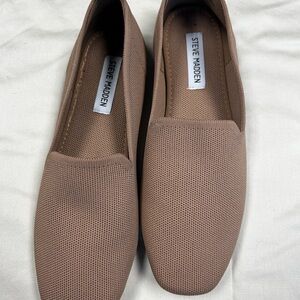 Steve Madden Taupe Slip-On Shoes